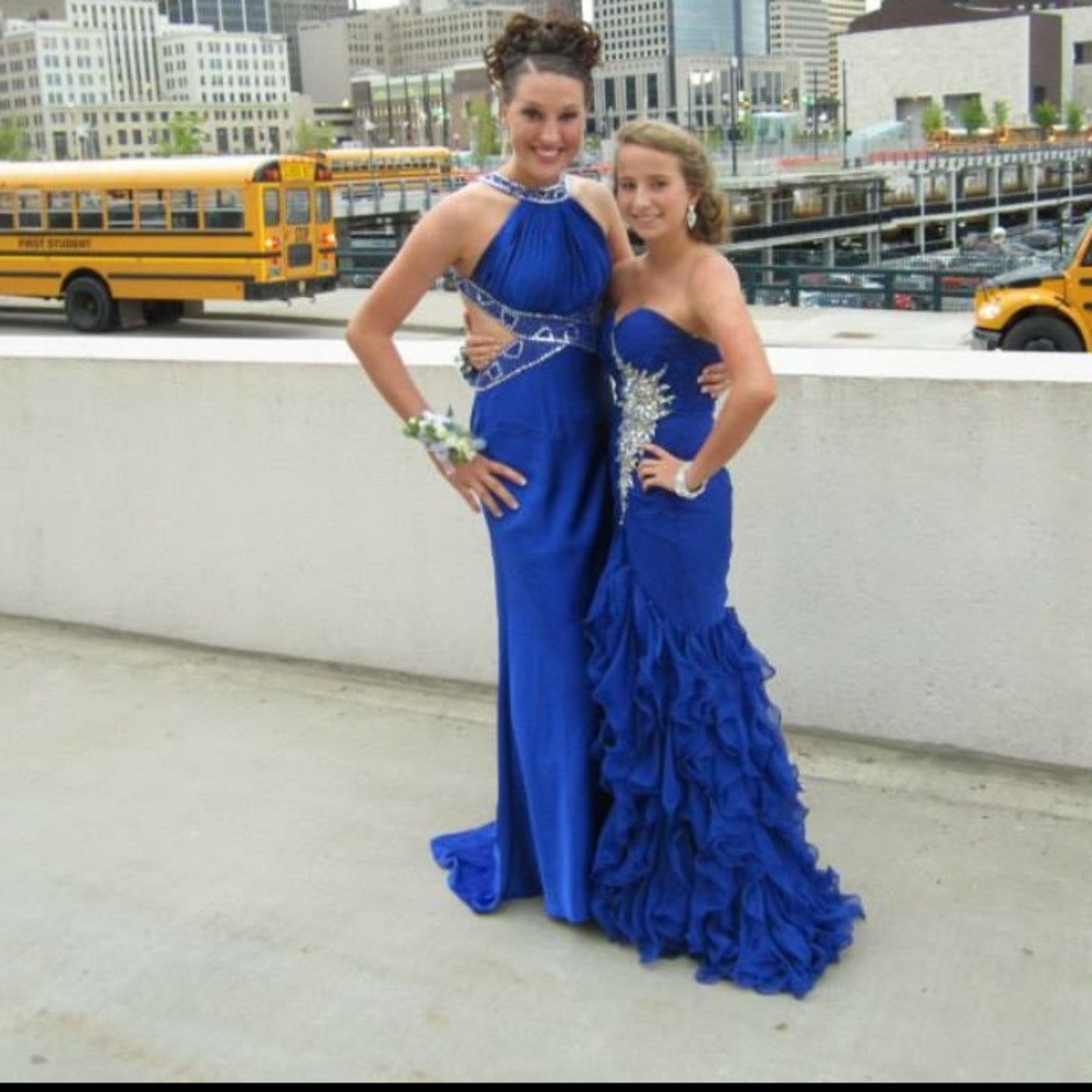 Formal Royal Blue Dress